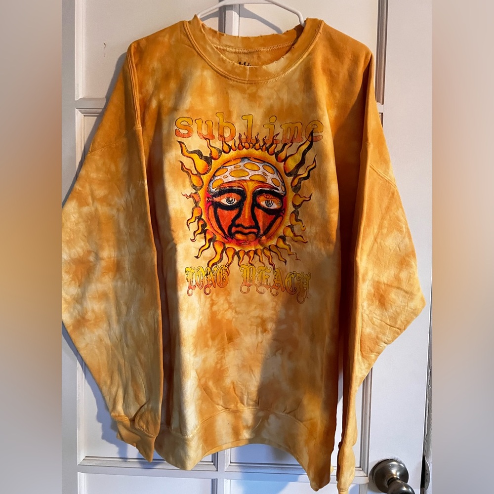 Women's Orange Sweater